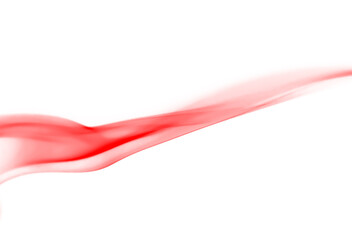 Colored smoke on white background