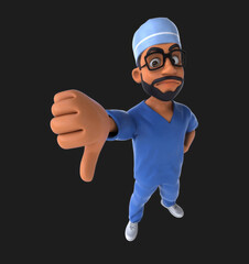Fun 3D Cartoon Scrubs Animation