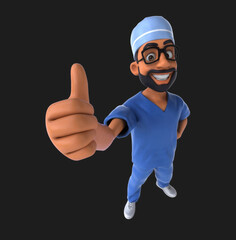 Fun 3D Cartoon Scrubs Animation