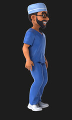 Fun 3D Cartoon Scrubs Animation