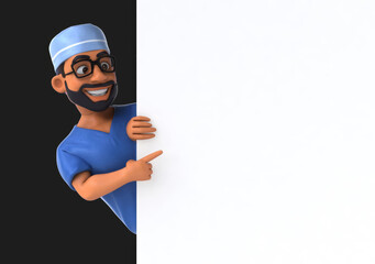 Fun 3D Cartoon Scrubs Animation