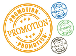 Marketing Promotion Stamps Colorful Business Branding Assets