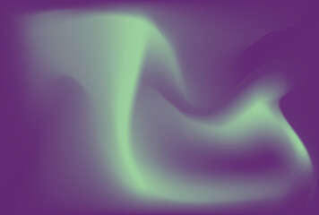 Liquid shapes abstract, wavy background, purple and green colors, trendy background	