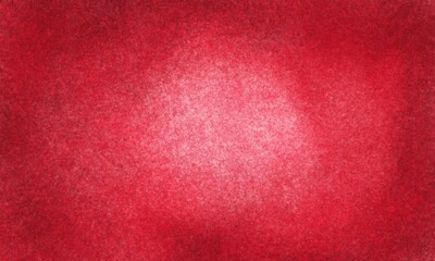 Fototapeta premium Vibrant Red Background with Grainy Texture – Bright Center Light