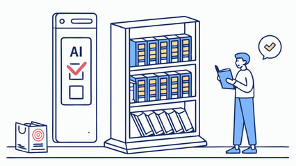 AI-Checked Books: Human Reading vs. Automated Curation