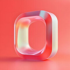 3d silver number 0