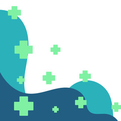 Obraz premium Abstract Medical Corner