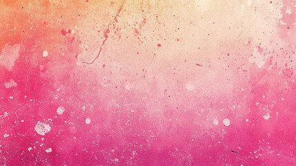 Vibrant pink gradient flat background with subtle grainy texture and noise. Soft transition of pink hues creating a dynamic yet minimalistic backdrop perfect for modern digital design and presentation