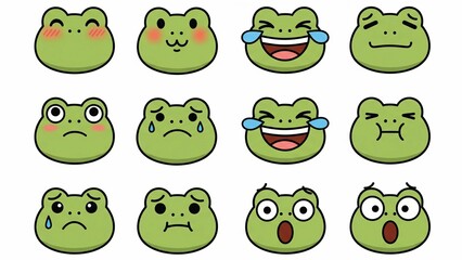 Froggo Feelings Pack Emoji