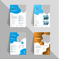 
Corporate business flyer template design Modern and clean flyer design Template
