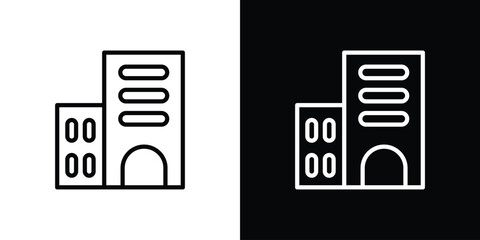 Company icon for website, vector design template elegant style