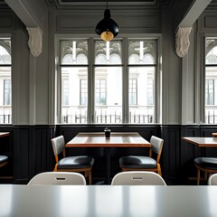 Stylish Restaurant Interior in Contemporary Style