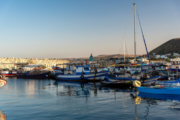 Fototapeta premium Fishing port Cap Zbib Bizerte, Tunisia