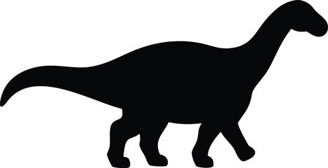 amargasaurus line arts with white background