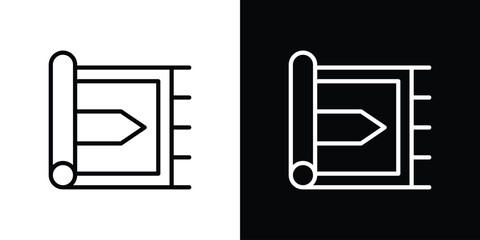 Rugs icon for website, vector design template elegant style