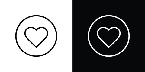 Social media icon for website, vector design template elegant style