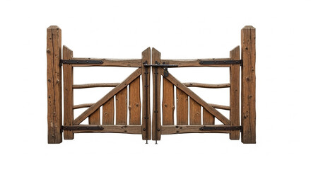 Obraz premium old wooden fence