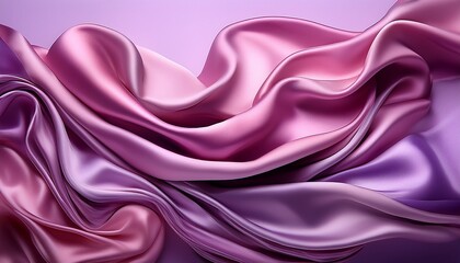 Obraz premium pink purple background with silk
