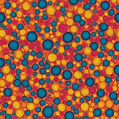 Abstract Geometric Pattern and Colorful Texture Background