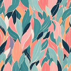 Abstract Geometric Pattern and Colorful Texture Background