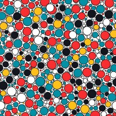 Abstract Geometric Pattern and Colorful Texture Background