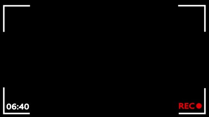 CCTV 2 camera display on main monitor with scan lines on black screen. Camera footage display.10 minute recorder screen. - Powered by Adobe