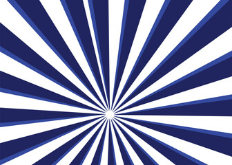 Dark blue grunge sunbeam background. Sun rays abstract wallpaper. 