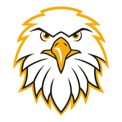 eagle head vector illustration