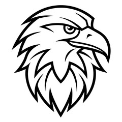 eagle head vector
