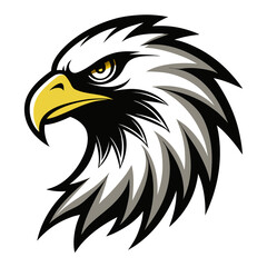 eagle head vector illustration