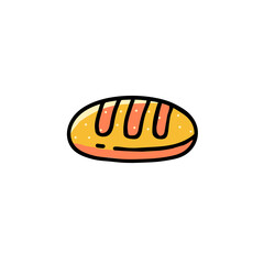 Bun vector illustration