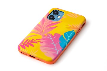 Bright summer phone case featuring a clean, simple design.