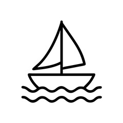 sailing ship vector illustration