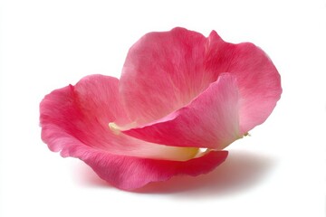 Minimalist Floral Accents Pink Petals in Focus