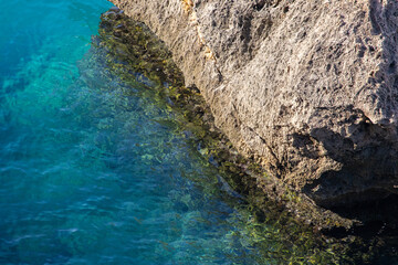 rocks in the sea
