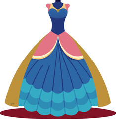Ball gown icon