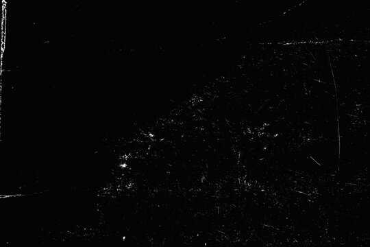 High-contrast black texture with subtle dust, scratches, and noise. Perfect for adding vintage film effects, retro aesthetics, or distressed overlays in creative projects. Add Screen Filter