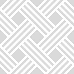 Abstract geometric background. Modern seamless texture. Grid with intersecting stripes.