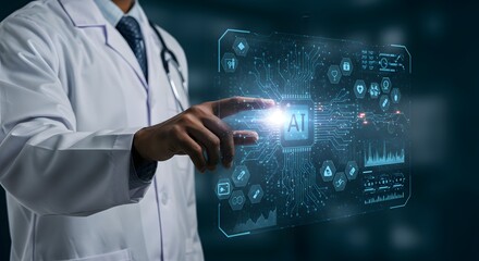 AI in Healthcare Doctor Using Advanced Technology for Diagnosis and Treatment