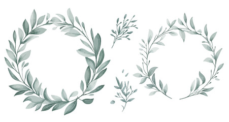 laurel wreath vector illustration