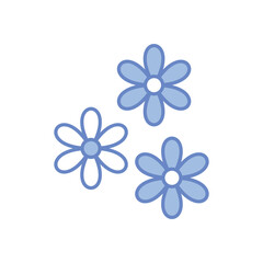Flowers Vector icon
