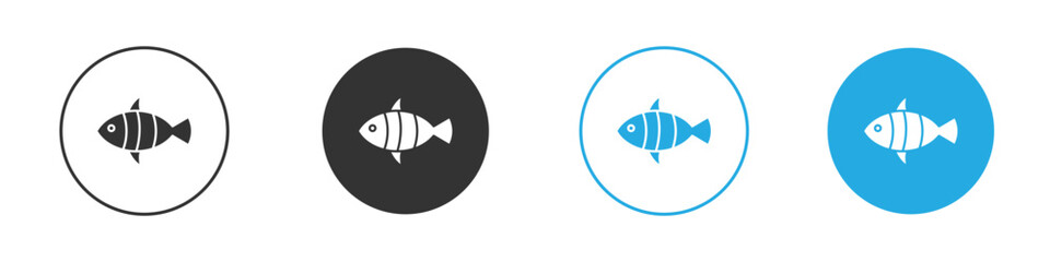 Fototapeta premium Clown fish icon