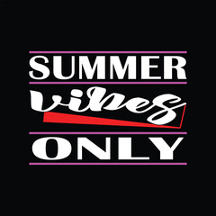 Obraz premium summer vibes only Art & Illustration