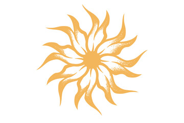 Big sun symbol