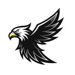 Eagle Silhouette Vector (SVG) | Perfect for Cricut & Decals
