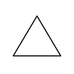 Set of geometric shapes quadrangle, circle icons collection, slightly rounded Vector design on white background.