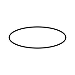 Set of geometric shapes quadrangle, circle icons collection, slightly rounded Vector design on white background.