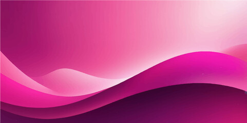 Abstract pink and purple waves create a flowing, artistic design for a vibrant background illustration