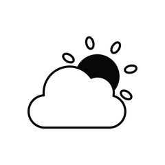 Sunny  Vector icon
