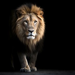 Fototapeta premium Backdrop for lion